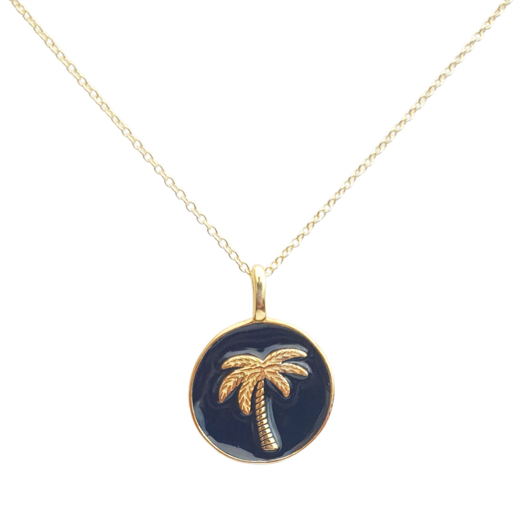Baby Black Costa Rica Pendant and Necklace