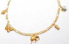 Load image into Gallery viewer, Jungle Charm Necklace - 14K Gold Plated
