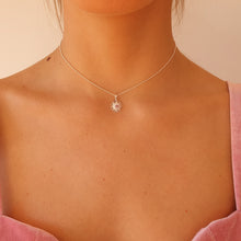 Load image into Gallery viewer, Birthstone Star and Ball Chain Choker/Necklace
