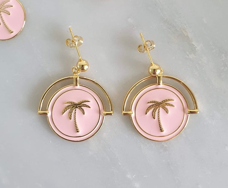Zen Pink Costa Rica Earrings