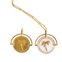 Load image into Gallery viewer, Gold Costa Rica Pendant and Necklace - 24k Gold Plated
